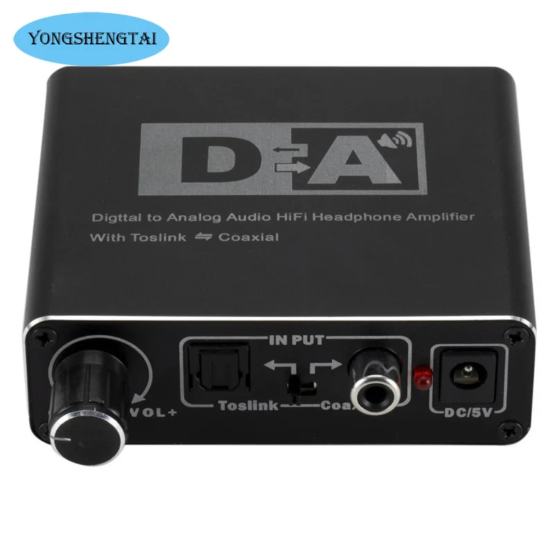 

Портативный Hifi DAC Amp цифро-аналоговый аудио преобразователь RCA 3,5 мм усилитель для наушников Toslink оптический коаксиальный выход dac 24bit