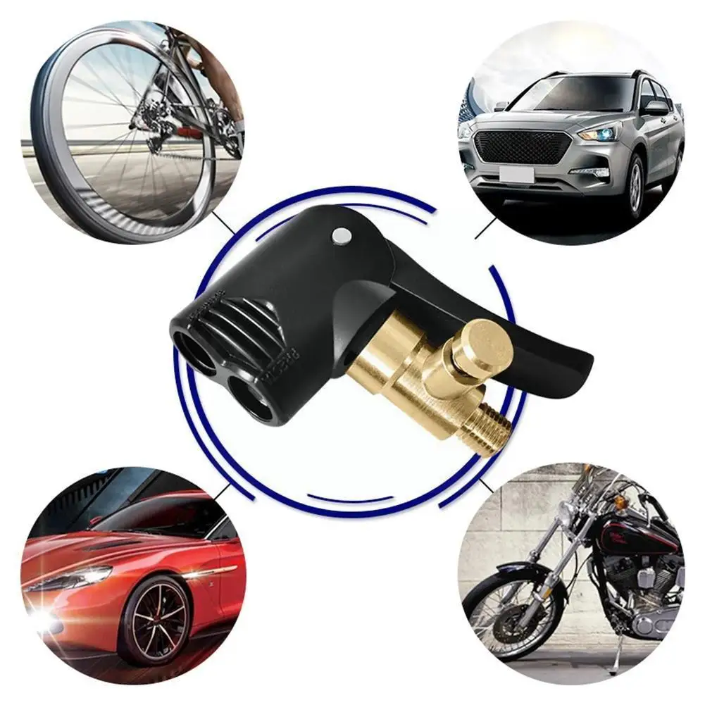 

Насос для автомобильного клапана шины, сопло с зажимом, дефлектированный автомобильный мотоциклетный Резьбовой Адаптер, насос, воздушный в...