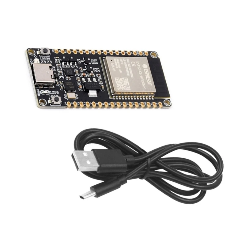 Макетная плата ESP32C6-DevKitC-1-N8 открывающая инновации в электронике F19E