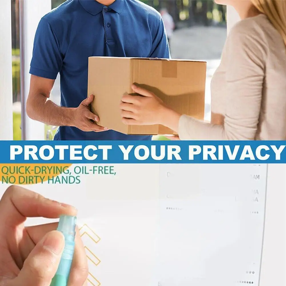 

10ml Portable Thermal Paper Correction Security Spray Orders Personal Information Receipts Remove Pen Quickly Sensi R9v7