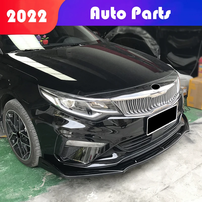 Belle2022 Suit for Kia 19-20 K5 Keku Shovel Front Lip Modification Size Surrounding Side Skirt Rear Corner Protection Carbon | Автомобили