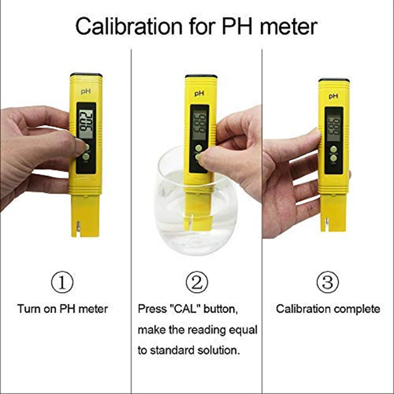 Promotion! Water Quality Test Meter Ph Tds 2 In 1 Kit With 0-14.00Ph And 0-9990 Ppm Measure Range For Hydroponics Aq |