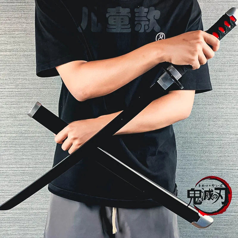 Детский деревянный нож 76 см аниме-Клинок для демонстрации привидений и