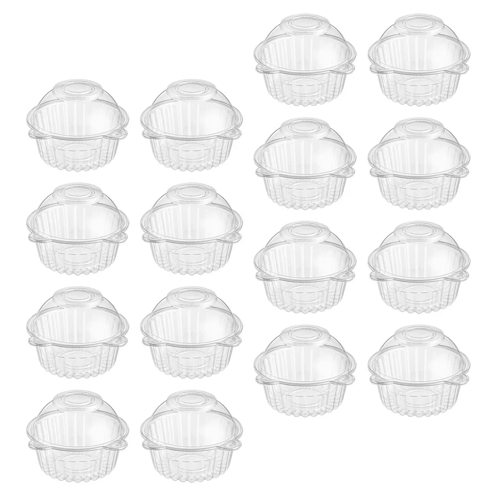 

50pcs Boxes Kraft Macaron Box Clear Cake Carrier Cleat Pastry Box Mooncake Containers Clear Cookie Box Bakery Boxes with Window