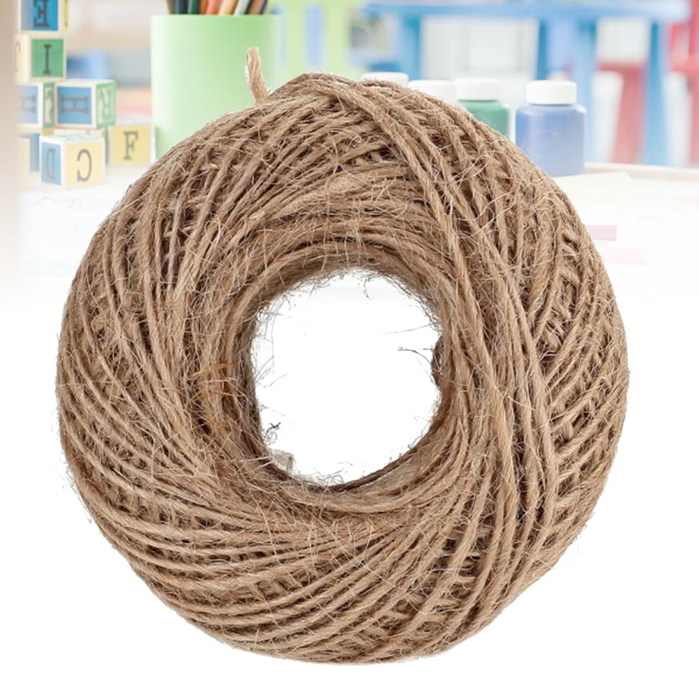 

100m Jute Thread Jute Packing String DIY Crafts Jute Twine Jute String Jute Ribbon Beading Cord