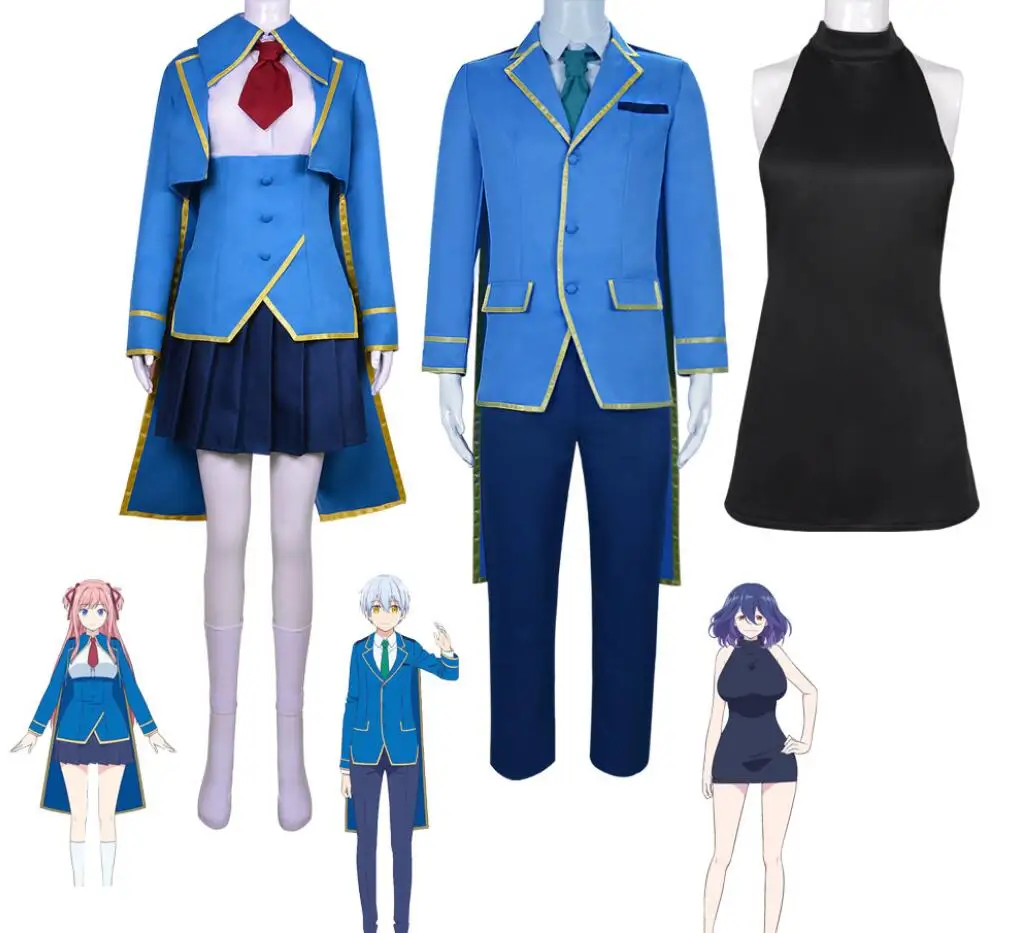 

Anime Kinsou No Vermeil Cosplay Costume Seven Deadly Sins School In Gold Devil Lilian Kinsou No Goldfilled Alto Uniiform Dress