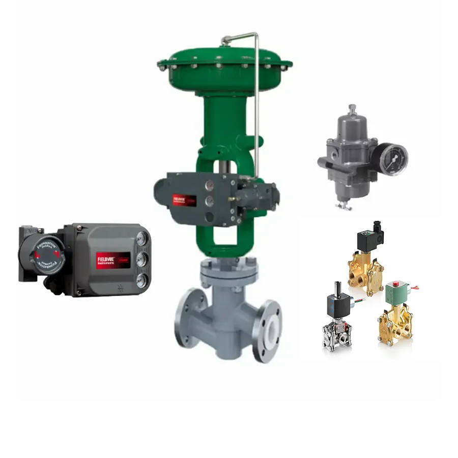 Китайский регулирующий клапан имеет DVC6200 Fisher Positioner 67C редукционный и