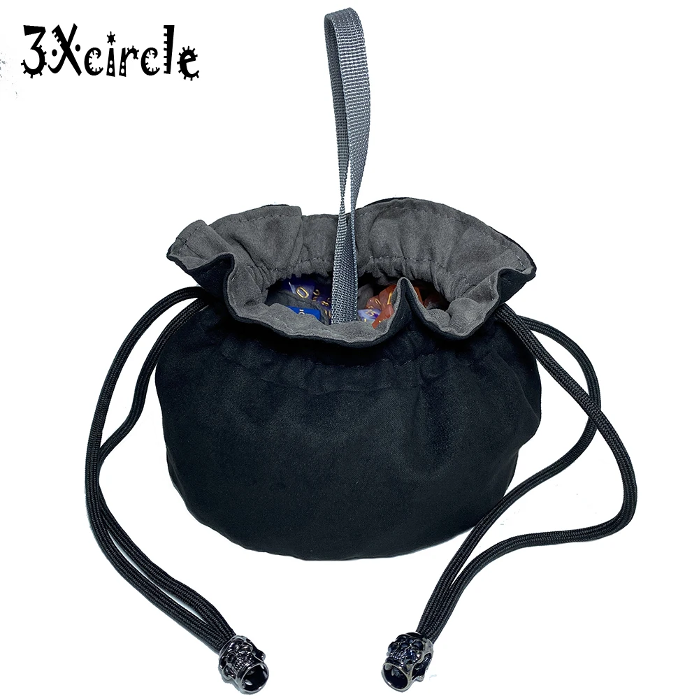 

Velvet Portable Drawstring Bag for D&D RPG Board Game Dice Accessories Key Coin Multi-function Storage Bags
