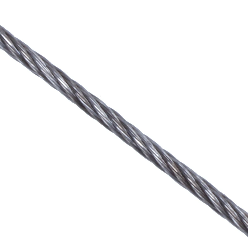

4X STAINLESS Steel Wire Rope Cable Rigging Extra, Length:15M Diameter:1.0Mm