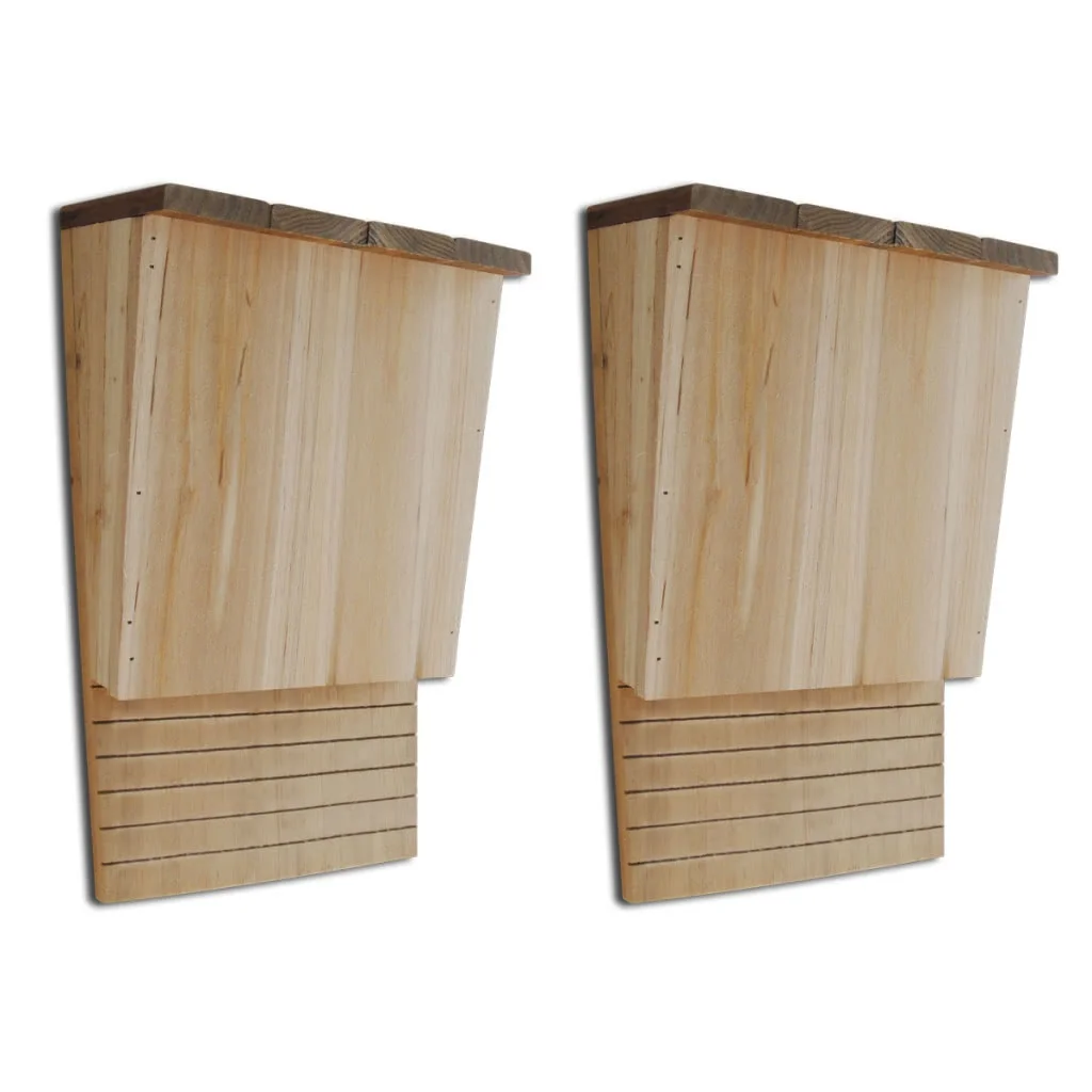 

Bat House 8.7" x 4.7" x 1' 1" Set of 2