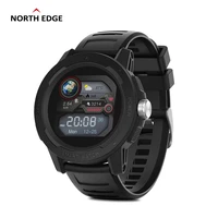 north edge smart watch men heart rate blood pressure blood oxygen monitor full touch screen women sports watch for android ios