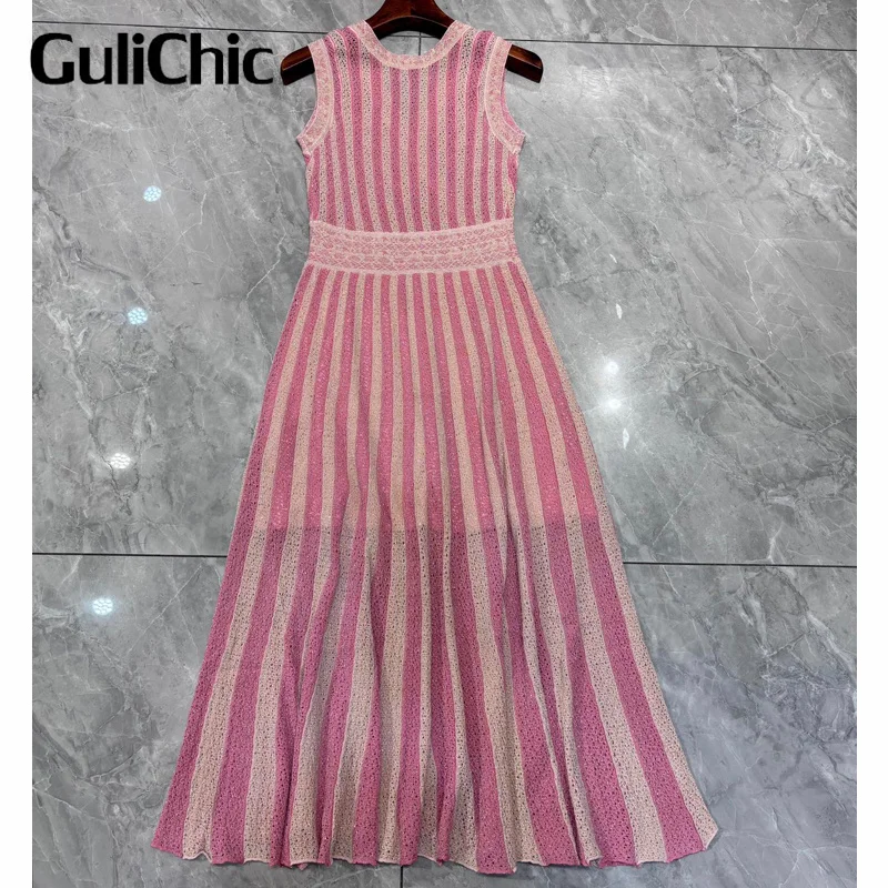 5.13 GuliChic женское высококачественное модное платье трапециевидной формы без