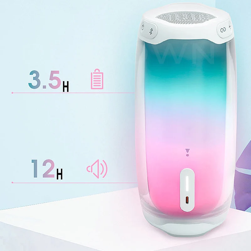 JBL Pulse 4 Беспроводная Bluetooth-колонка портативная Ipx7 Водонепроницаемая беспроводная