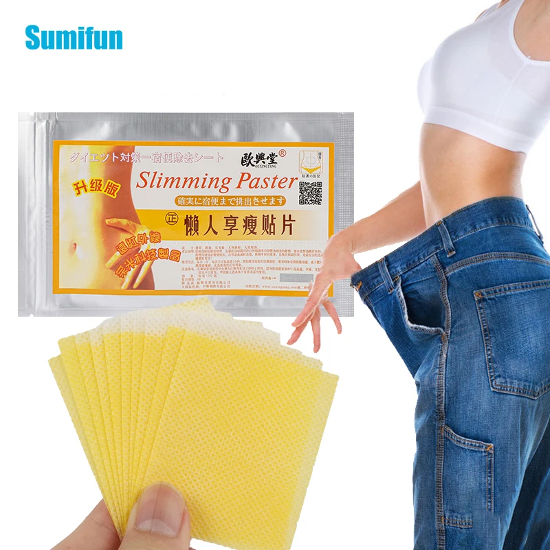 

40Pcs Fat Burning Patch Chinese Medicine Slimming Navel Sticker Lose Weight Slim Down Belly Patch Medical Plaster for Women
