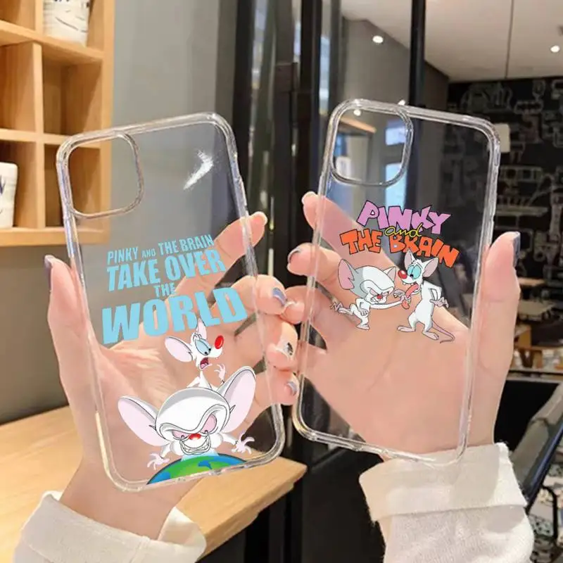 Чехол Pinky And The Brain для телефона Samsung GalaxyS20 S21 S30 FE Lite Plus A21 A51S Note20 прозрачный чехол -