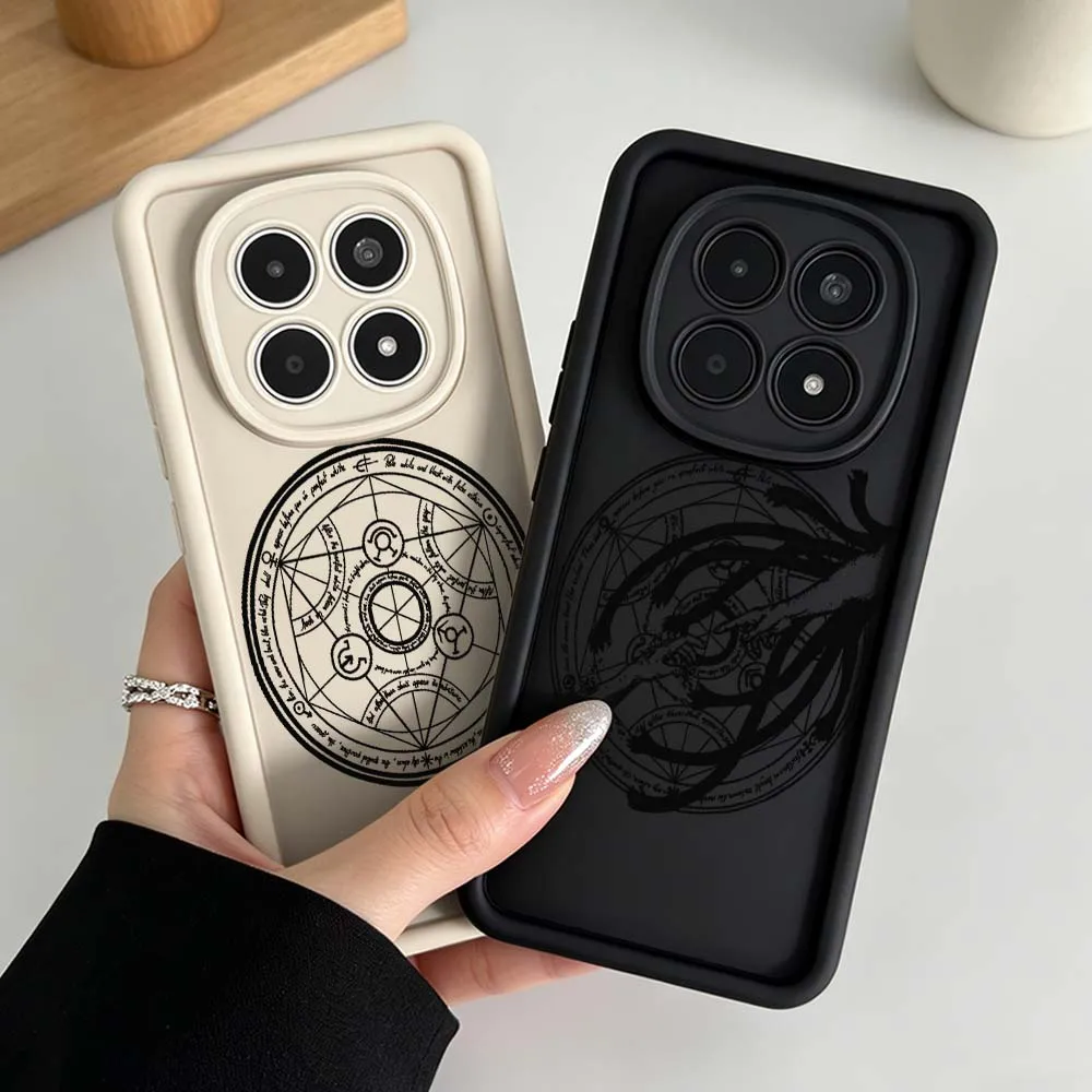 Фото Модный чехол для телефона Fullmetal Alchemist для Xiaomi Redmi Note 15 14 13 12 11 10 14S 11S Pro Plus 5G, силиконовый чехол Eye Ladder №1