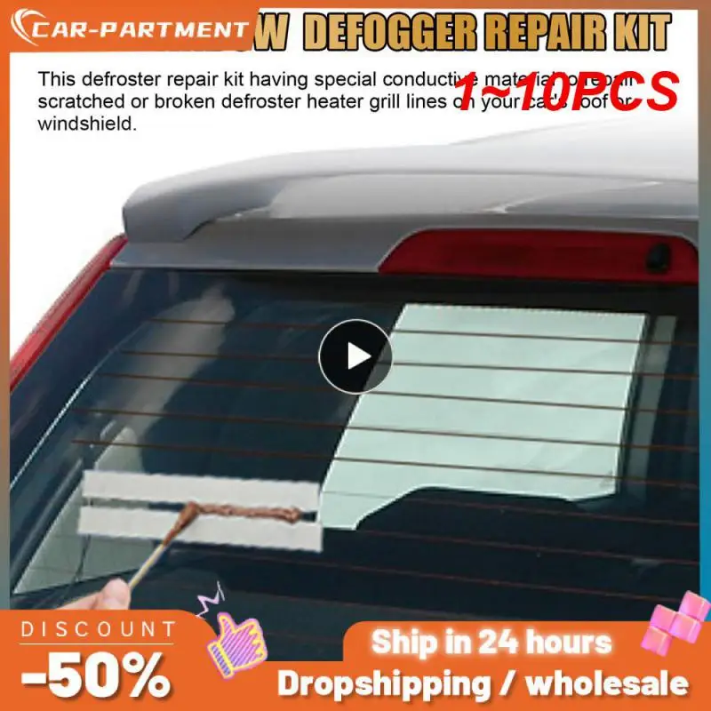 

1-10 шт., набор для ремонта автомобильных окон и задних стекол