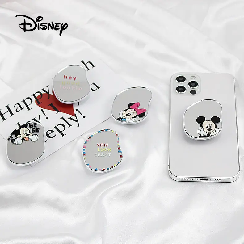 

Disney cartoon three-dimensional airbag bracket transparent telescopic folding mobile phone bracket desktop lazy support frame