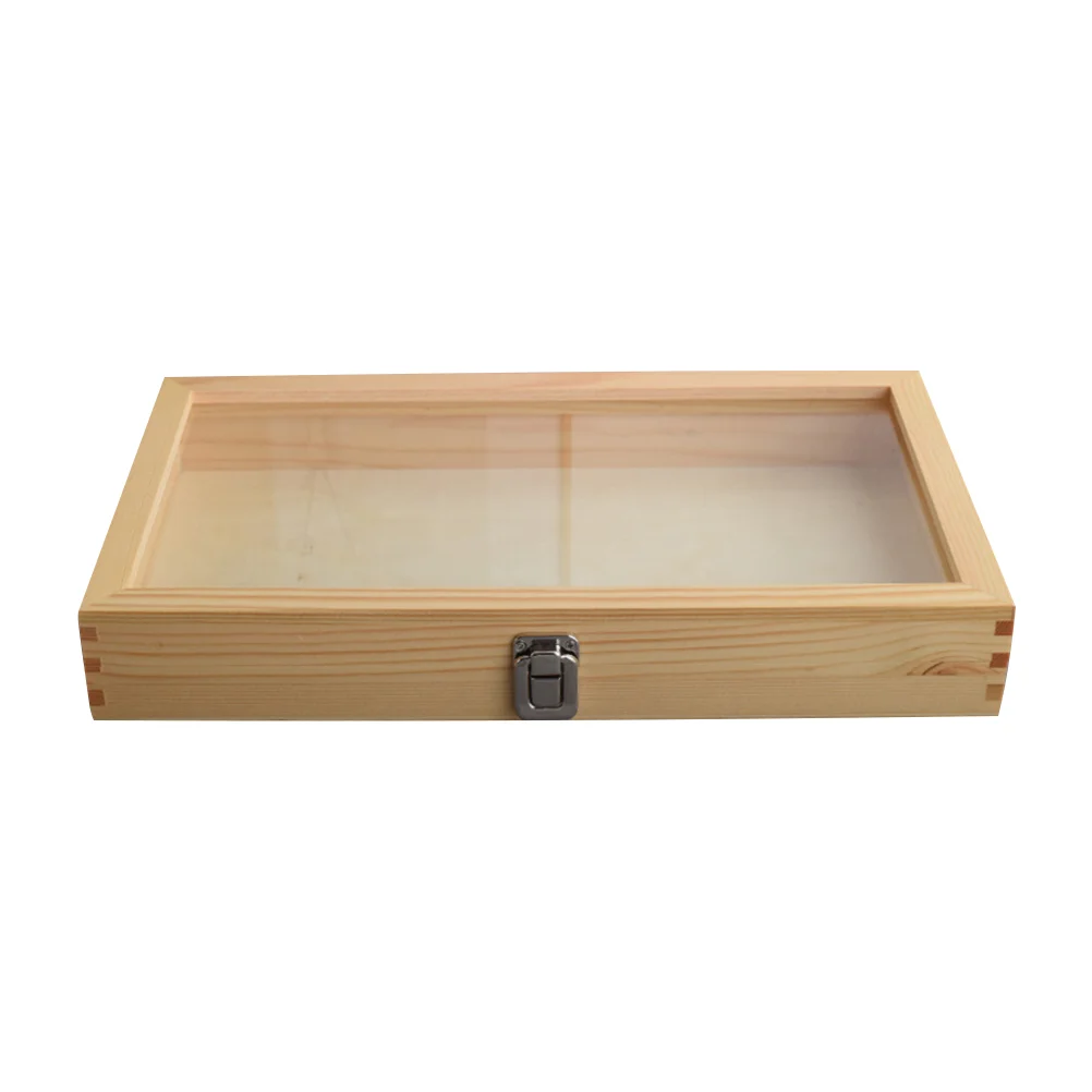 

Natural Wood Picture Frames Insect Specimen Case Bug Display Holder Wooden Glass Metal Butterflies