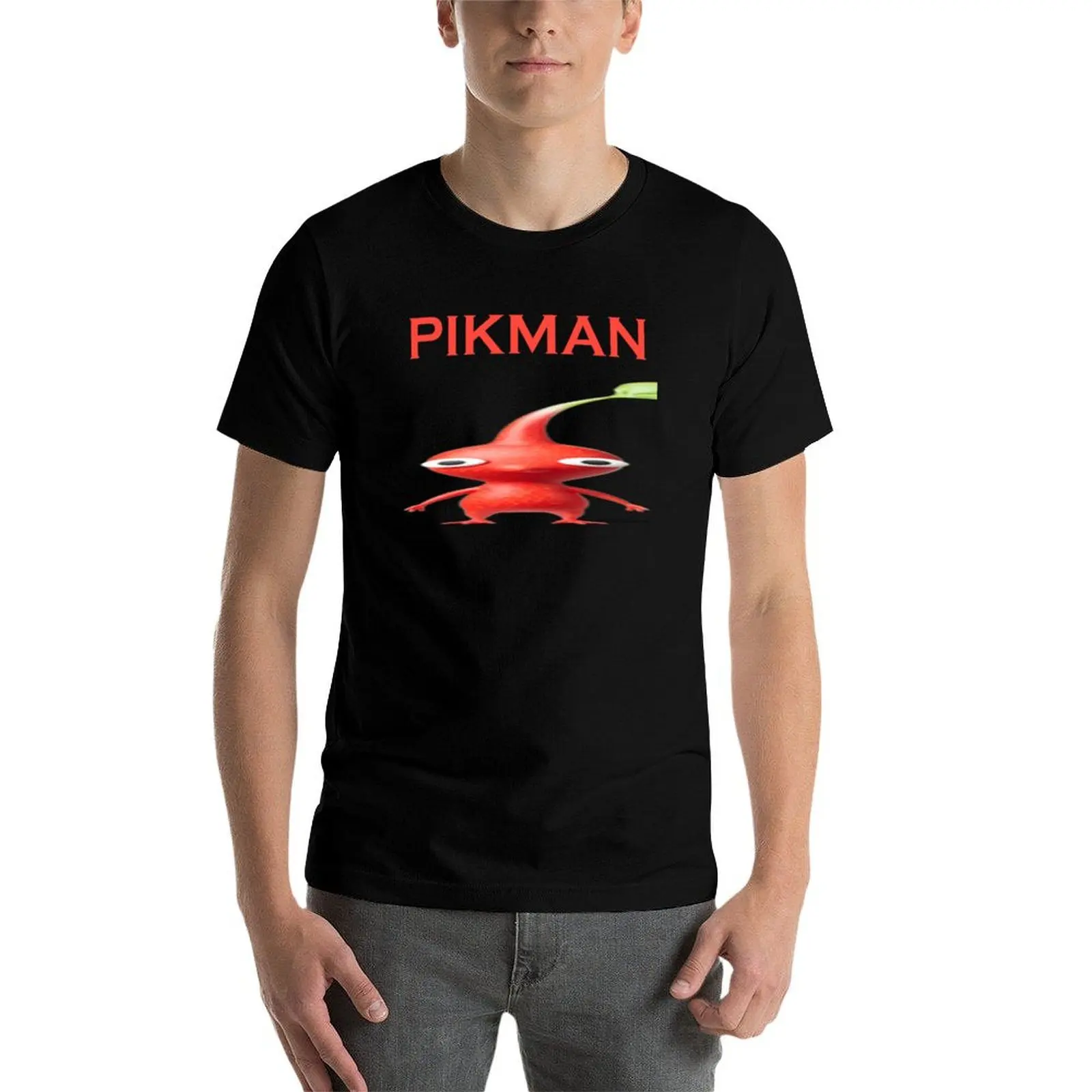 Фото Футболка PIKMAN, повседневная уличная одежда, футболка с коротким рукавом. №4