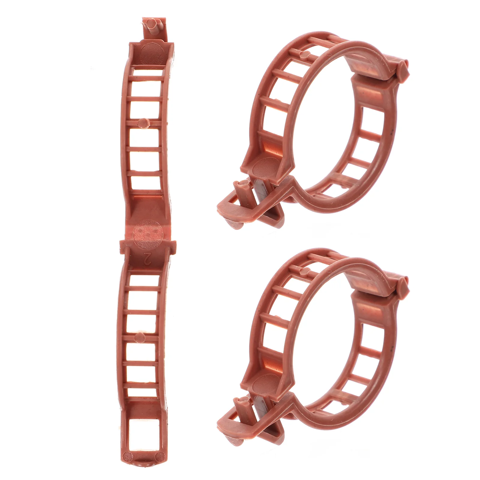 

100 Pcs Gripper Vine Clips Tomatos Plants Fixing Clamps Tomatoes Cages Clips Connector Orchid Stakes Clip