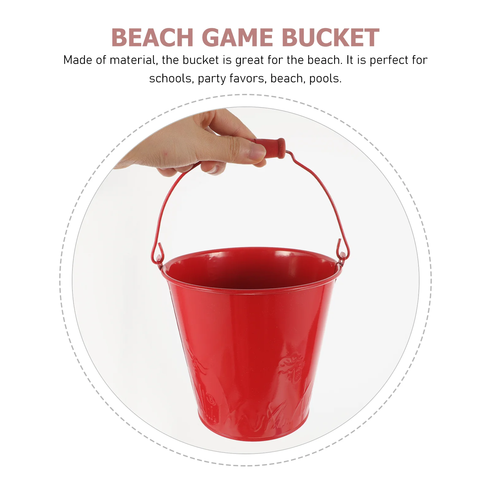 4 шт. садовое жестяное ведро детская игрушка для песка пляжа детские игрушки