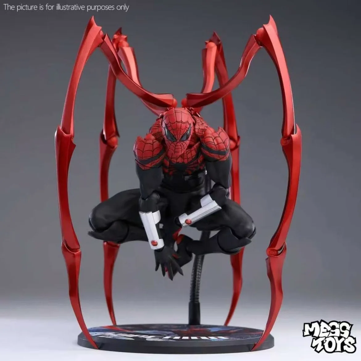 Фото KO Toys Superior Spider Man Ultimate Neighbor Кейн Питер Паркер Messtoys Фигурка Человека-паука Модель Подарки Игрушки №1