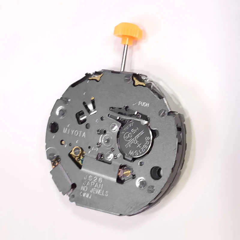 Кварцевые часы с механизмом 6 стрелок дата At 3 для MIYOTA JS26 одиночный календарь