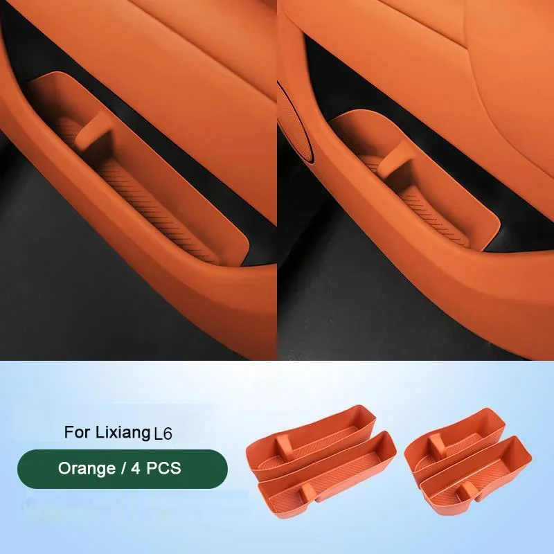 

Для Li Lixiang L6 L7 L8 L9 автомобильный Стайлинг дверной ящик для хранения подушка дверной Слот Подушка силиконовый ящик для хранения автомобильные аксессуары