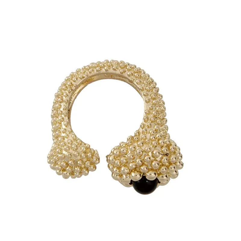 Модные украшения роскошные темпераментные металлические открытые кольца для