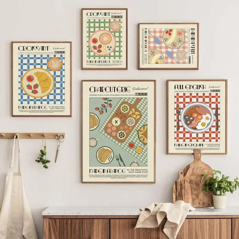 

Японские корейские плакаты с едой, напитки, коктейль, рамен, современная кухня, бар, настенная печать, картины, Декор