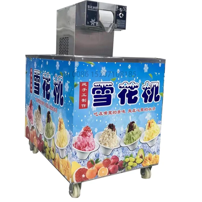 

Best Price 110V 220V Bingsu Shaved Machine Electric Snow Cone Ice Shaver Maker Shaved Snow Flake Machine