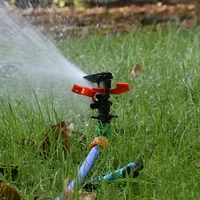 adjustable male 12 garden lawn sprinkler 34 female rotating sprinkler rocker nozzles garden greenhouse watering 10