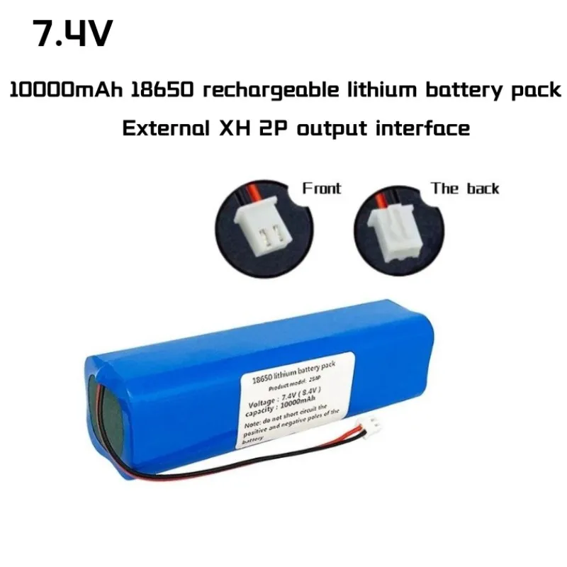 

7,4 В (8,4 в) 10 Ач 18650 литий-ионная аккумуляторная батарея 2S 4P аккумулятор с внешней стандартной выходной клеммой