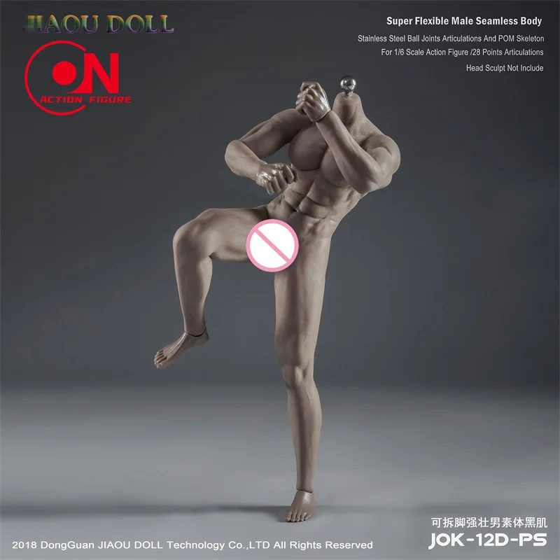 Кукла JIAOU 1/6 JOK-10A JOK-11C JOK-12D сильный мужской супер-гибкий бесшовный корпус со