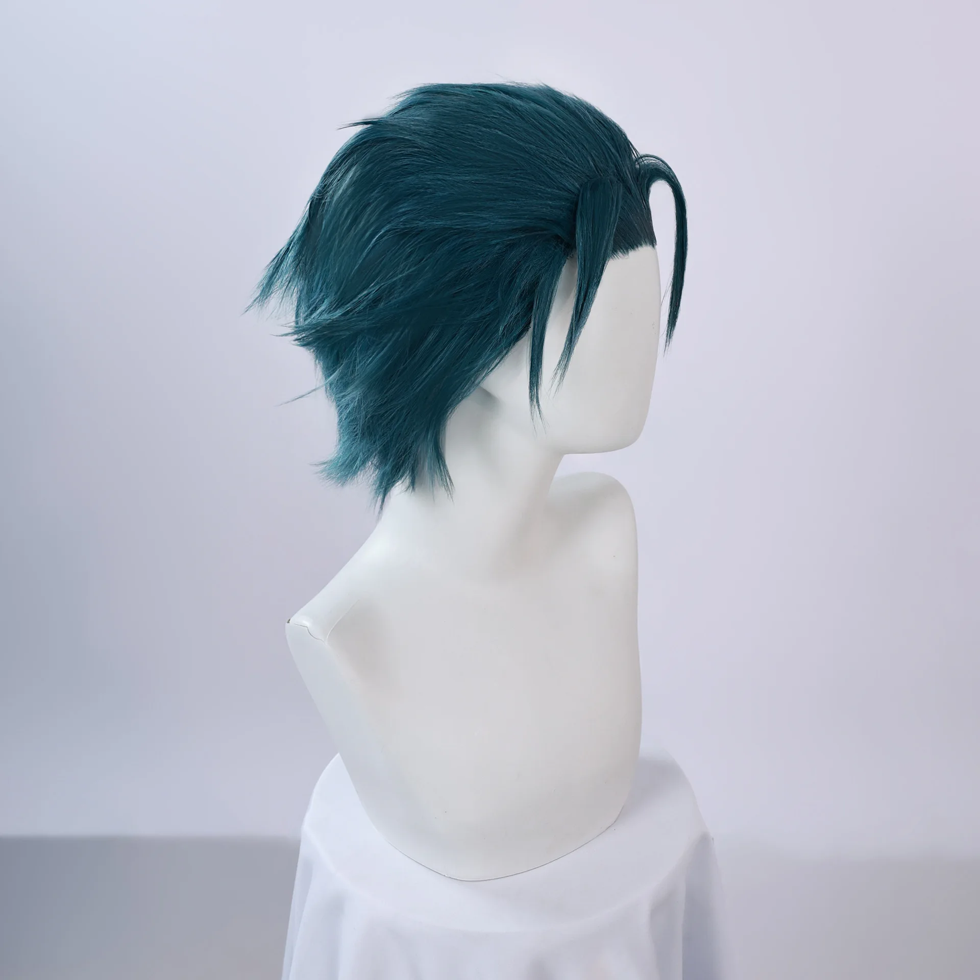Фото Парик Flame Wig Mingchao, парик Flame Cos, анимационный, из высокотемпературного шелка, легко укладываемый, парик Flame №3