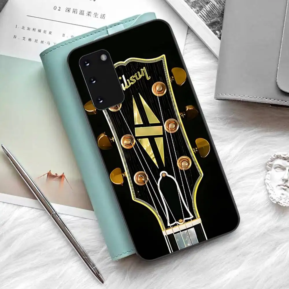 Чехол для телефона Gibson Guitar Logo для Samsung S 24 Fe 25 Ultra Plus 20 Lite 21 30 22 23 24 22 Ultra 5G Fundas (art.: 3920db54fa6ab) - 3920db54fa6ab