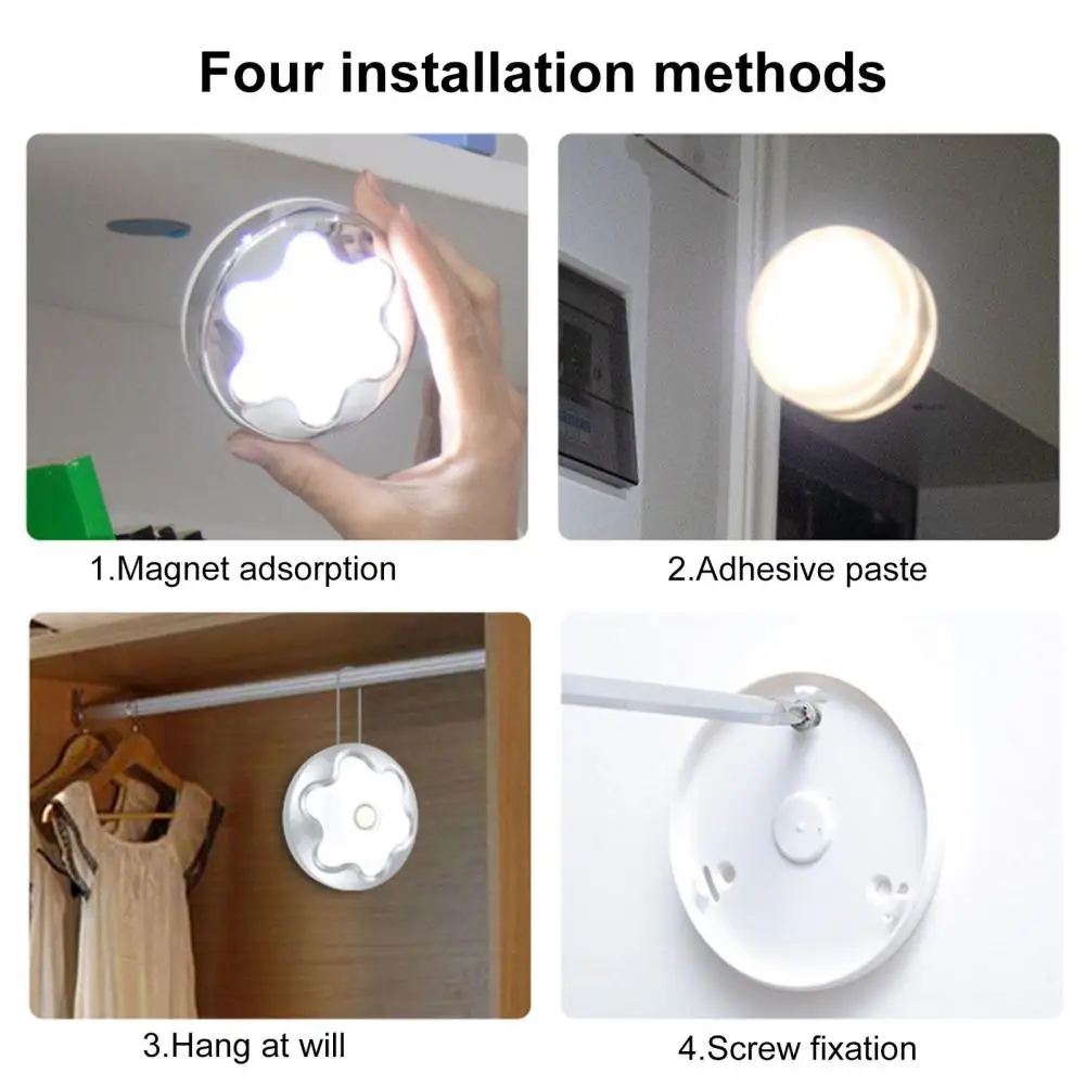 

Useful Cabinet LED Light 3000K/6500K Cordless LED Lamp Auto On/Off Motion Sensor Light Wardrobe Closet LED Lamp Illumination