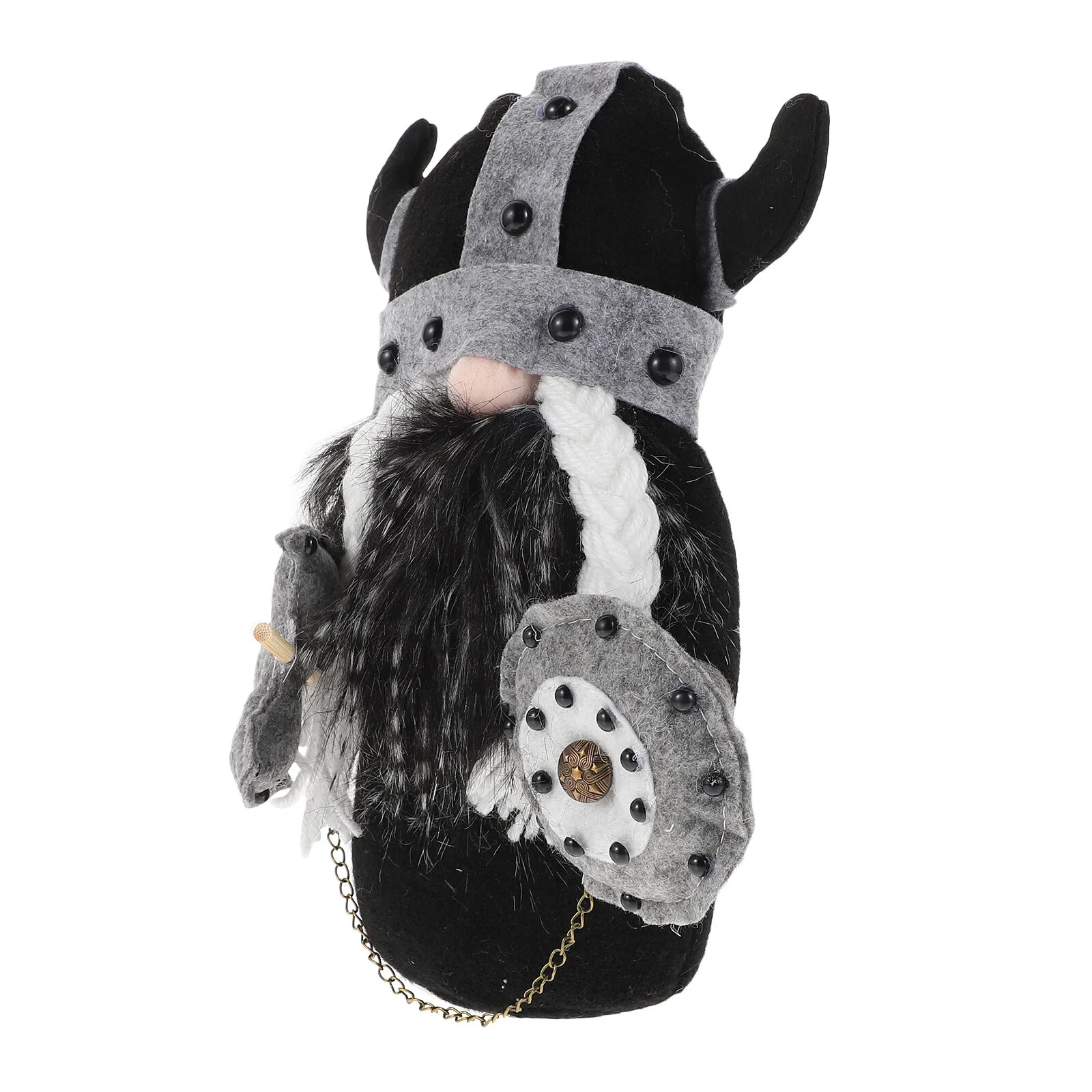 

Viking Knight Gnome Unique Stuffed Animals Decorations Creative Chic Adornment Old Man Stuffing Cotton Child