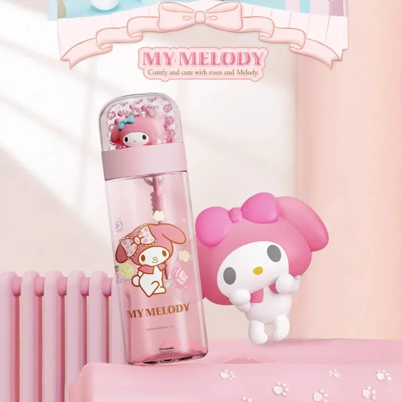 520 мл Sanrio Kuromi космическая чашка Cinnamoroll портативная бутылка для воды Melody детский