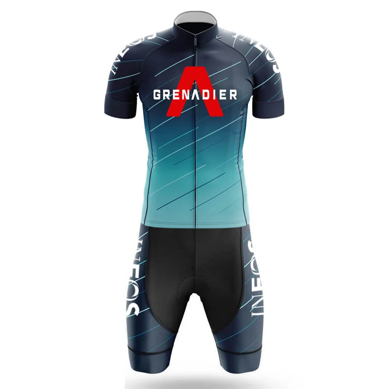 Комплект для триатлона INEOS GRENADIER Мужская велосипедная майка эндуро экипировка