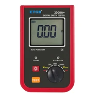 etcr3000a easy to carry digital resistance meter earth insulation ohm