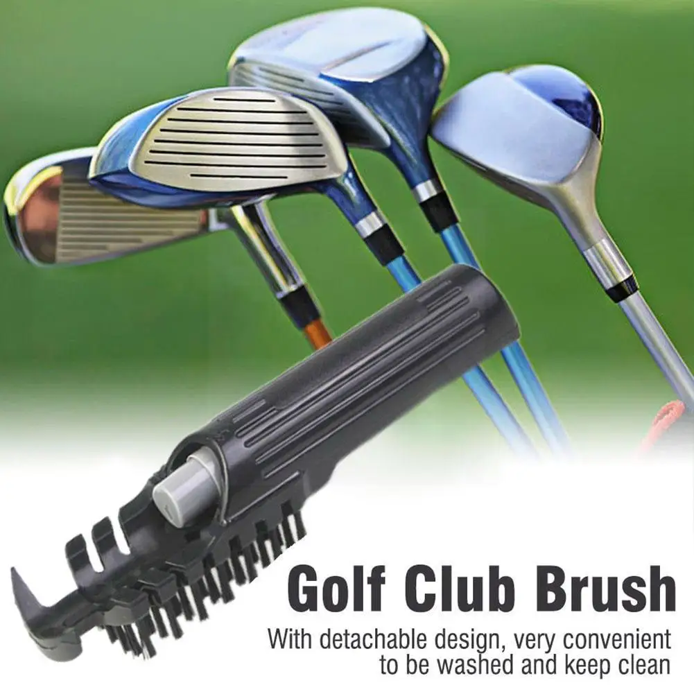 

Golf Club Spray Brush with Detachable Spray Bottle Brush Water Cleaning 2-in-1 Brushes Cleaner Kit Durable Golf Groove Tool F7Y7