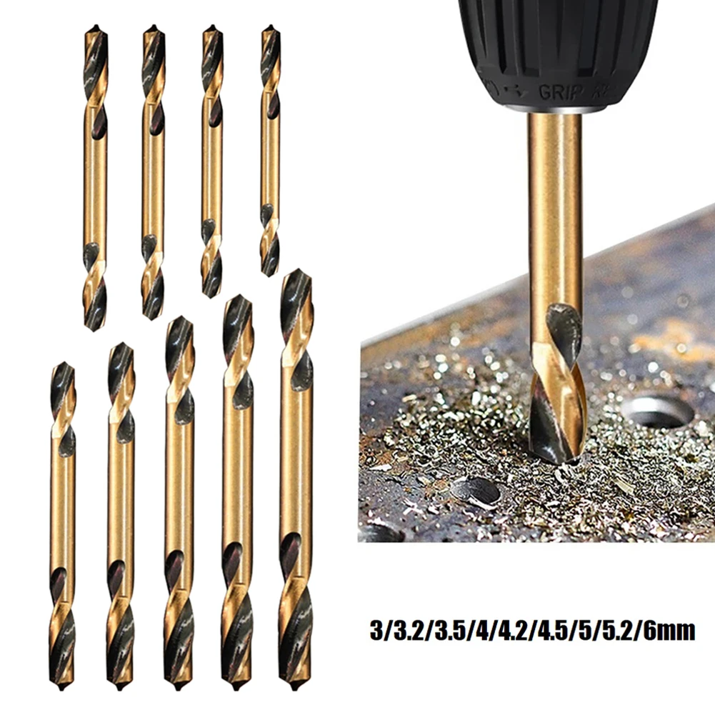 

High Performance 9pcs HSS Double Ended Auger Drill Bits for Accurate Drilling in Stainless Steel Iron and More
