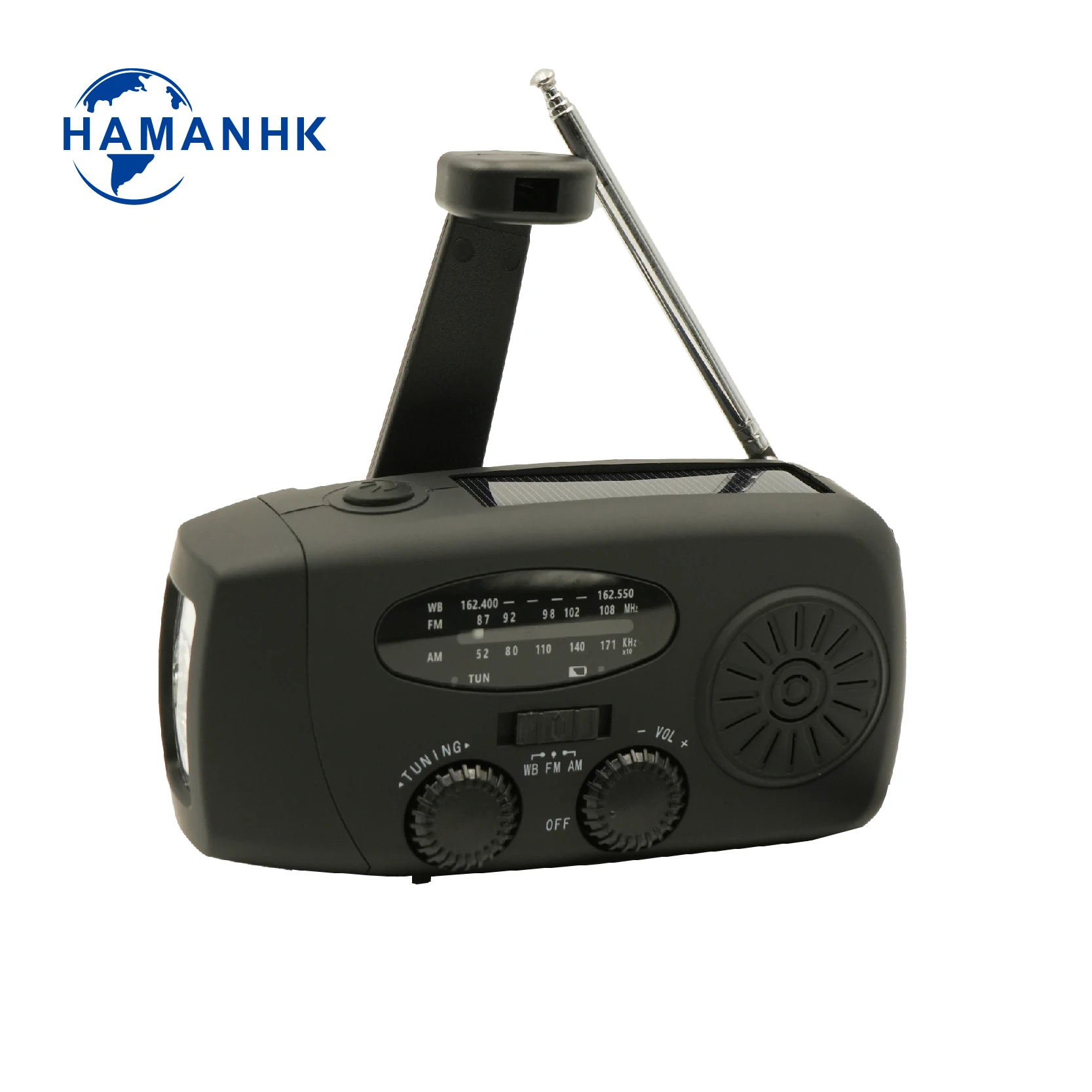Домашняя система Mp3 Кемпинговый светильник Штормовой приемник Am/fm/noaa Аварийное