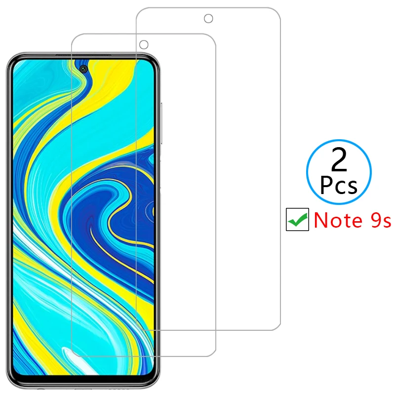 

screen protector for xiaomi redmi note 9s protective tempered glass on note9s not 9 s s9 film xiomi ksiomi readmi redmy remi 9h