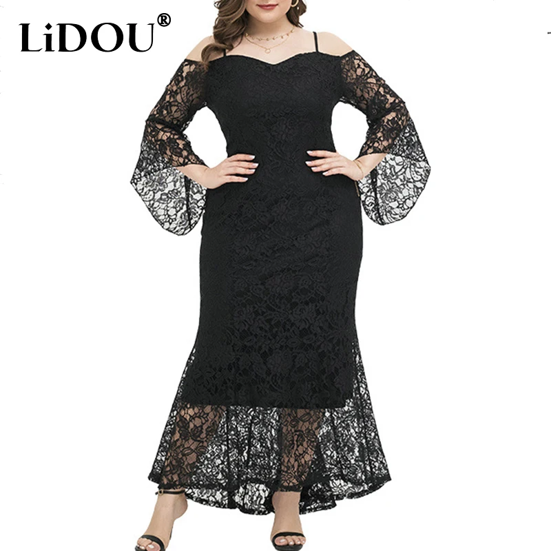 Осенне-зимнее женское кружевное