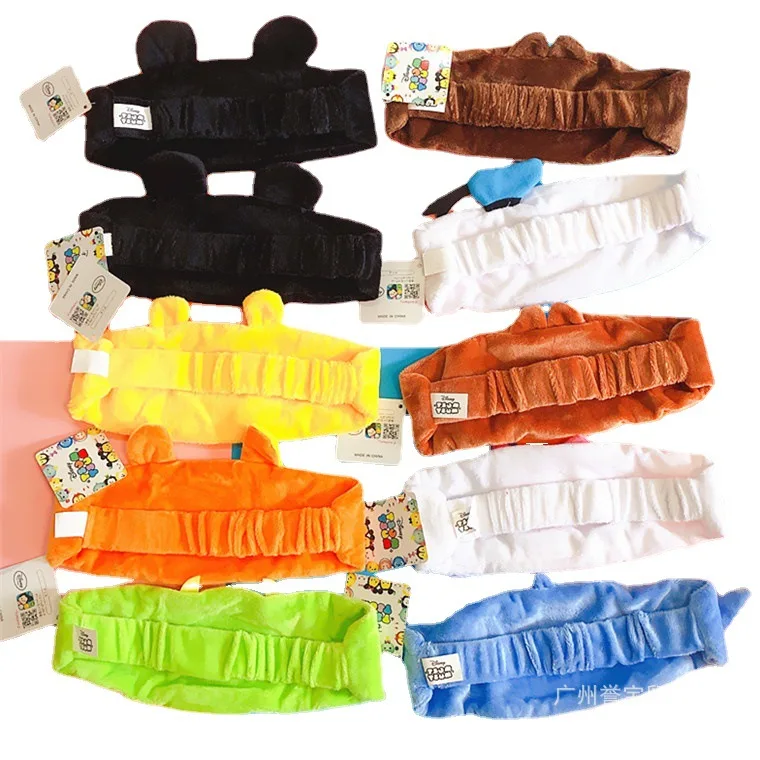 Мультяшная Милая шапка для душа с героями Диснея пух Дональд утка Микки Минни