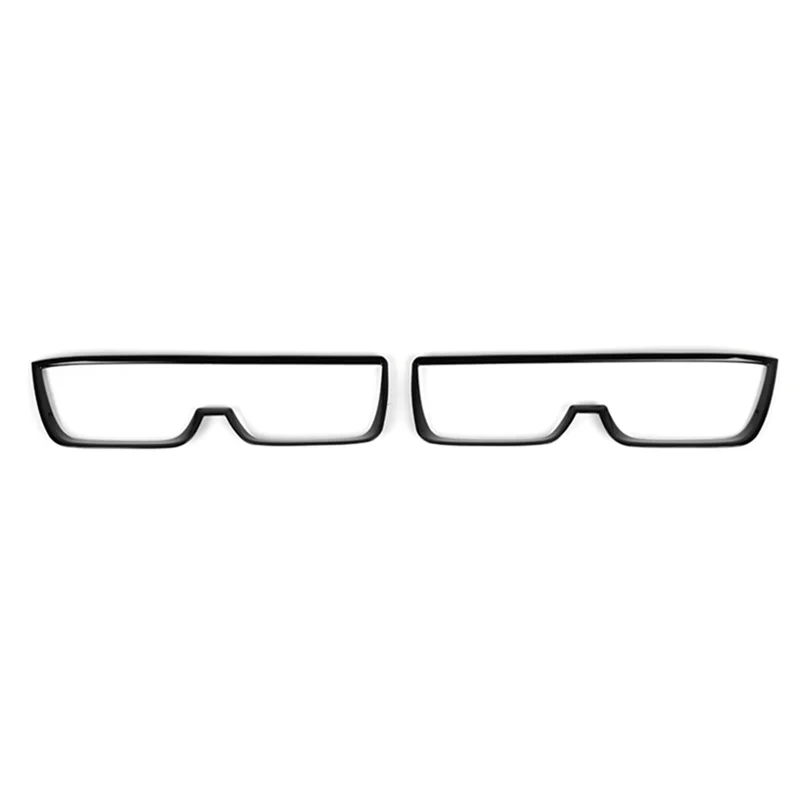 

Car Tail Light Lamp Decoration Cover Trim Stickers for Chevrolet Camaro 2010-2015 Accessories (ABS Black)