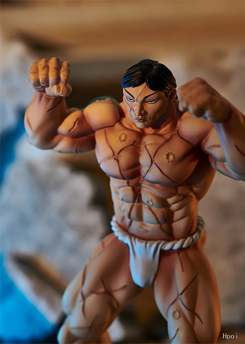 Оригинальный выдвижной парад キ Kaoru Hanayama BAKI фигурка героя высота 190 мм - купить по